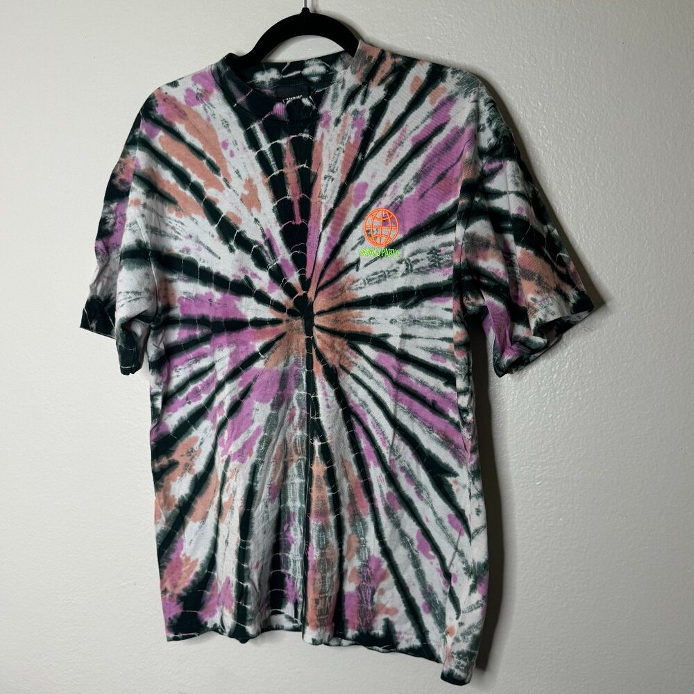 Insomniac LTD short sleeve tie die shirt, size medium, amazing conditon